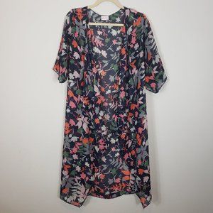 *10/$10* LulaRoe Floral Kimono Cardigan Overlay